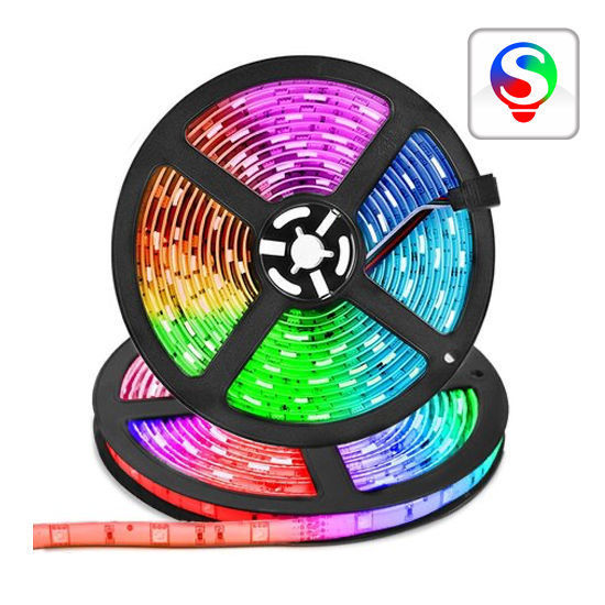 Picture of RGB Led Strip Light 5 Mts W/Remote
