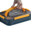 Picture of Portable Stainless Steel Lunch Box With Spoon & Fork