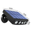 Picture of Slim Solar Motion Sensor Light KR04 (White)