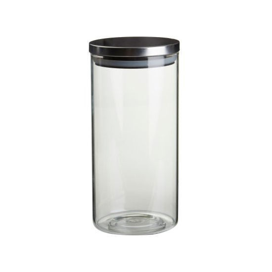Picture of Glass Food Canister W/Metal Lid 1300ml