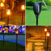 Picture of Solar Garden Light - Flame Effect H96 - Warm White - 96 Leds (Exterior Height : 60 cm)