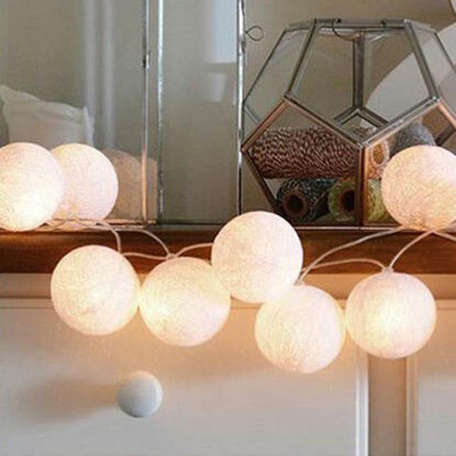 Picture of 10 Leds Thread Ball Light (4 Cm) - 2 Mts