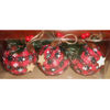 Picture of 3pcs Christmas Tartan Balls
