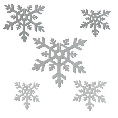 Picture of 5 pcs Xmas Flakes