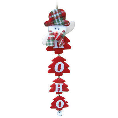 Picture of Snowman Ho Ho With Bell (45cm)