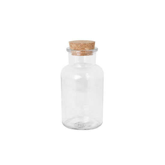 Picture of Glass Jar with Cork Lid (Height-7cm)