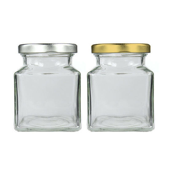 Picture of Square Jar W/Lid (450 Ml)