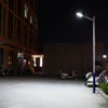 Picture of Solar Pole Light W/Stand+Remote SL-640A-100 Leds (White)