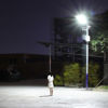 Picture of Solar Pole Light with Stand White SL-640A (100 Leds + Remote)