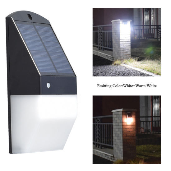 AFC Trading. Solar Box Light with PIR Sensor 25 Leds SS-SW1618 (White ...