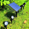 Picture of 4 Pcs Solar Spike Garden Light TS-07-4 (Warm White)