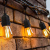 Picture of Hanging Outdoor Festoon Light Bulbs (10 Mts / 10 Led Filament Bulbs)