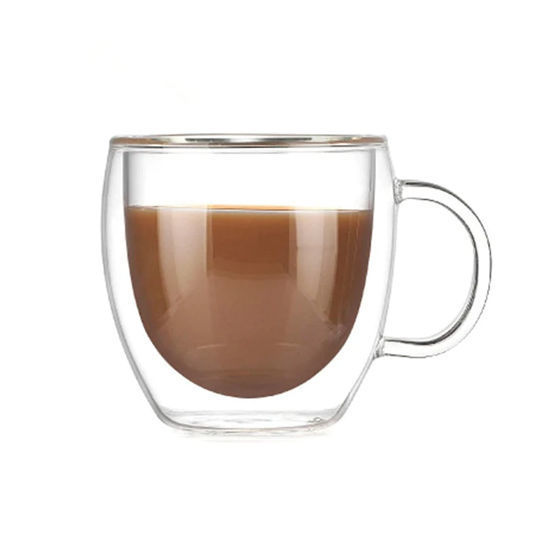 Picture of Double Wall Glass Mug - 240ml