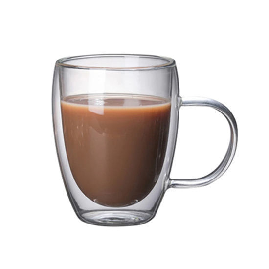 Picture of Double Wall Glass Mug - 360 ml