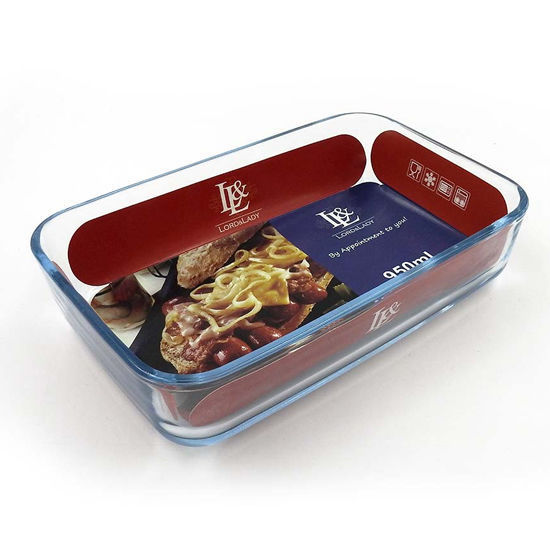 Picture of Glass Rectangle Dish - 950 ml