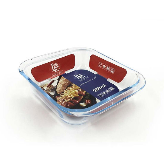 Picture of Glass Square Dish - 900ml