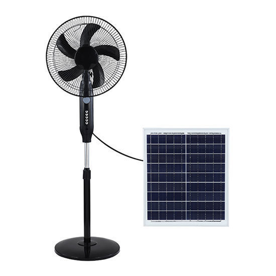 Picture of Solar & Electric 16" Stand Fan W/Remote & Insect Repellent SF003