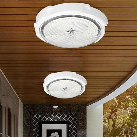 AFC Trading. Solar LED Ceiling Light W/Remote Round - 60W (White & Warm ...