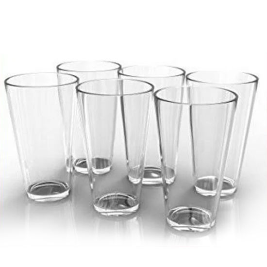 Picture of Pack Of 6 Glasses (Height - 10cm / Diameter - 6cm)