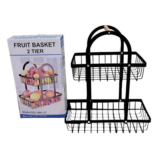 Picture of Fruit Basket 2 Tier - 30x18x32cm