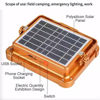 Picture of Portable Solar Light USB Charger 100W (White & Warm White)