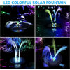 Picture of Solar Fountain 18 Cm RGB Light