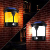 Picture of Solar Flame Effect Garden Wall Light