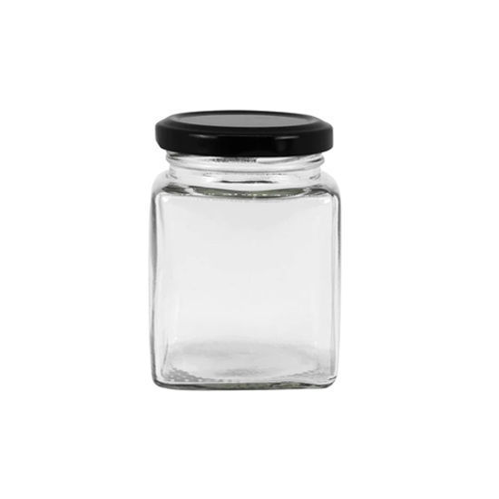 Picture of 4 Sides Jar With Metal Cover (7 × 10cm)