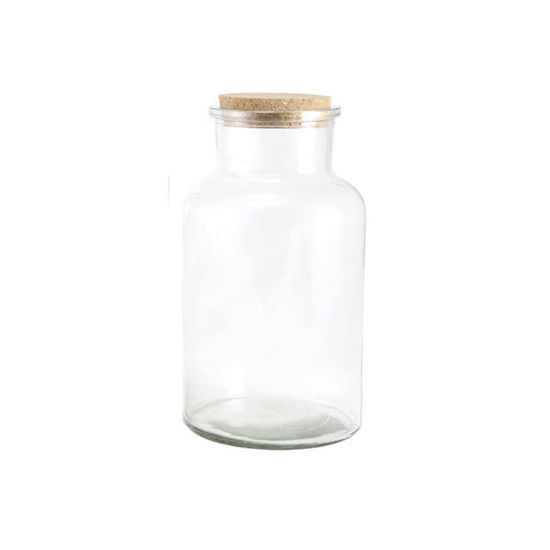 Picture of Bottle with Cork Lid - 125ml (10cm)