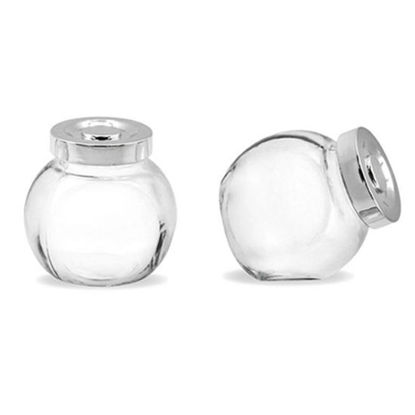 Picture of Glass Jar Tilt with Cover 380ml