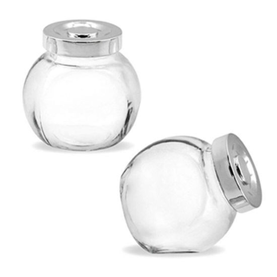 Picture of Glass Jar Tilt with Cover 480ml