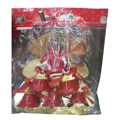Picture of Xmas Deco Bell 6pcs