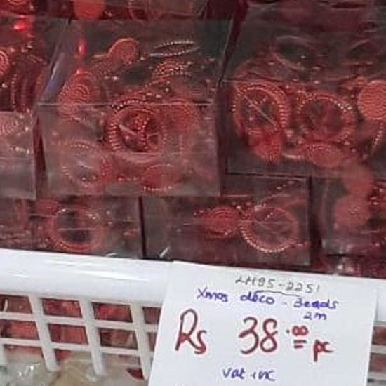 Picture of Xmas Deco Beads 2Mts