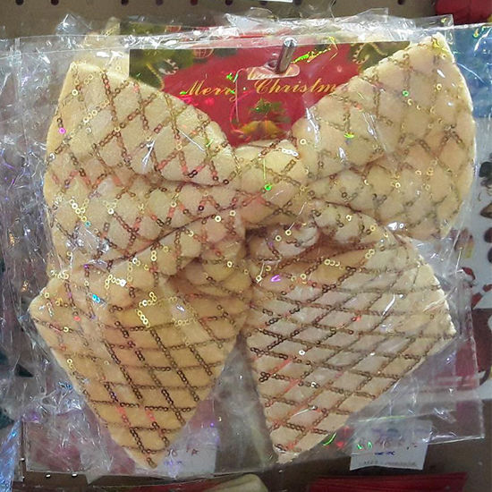 Picture of Xmas Deco Bow Glitter