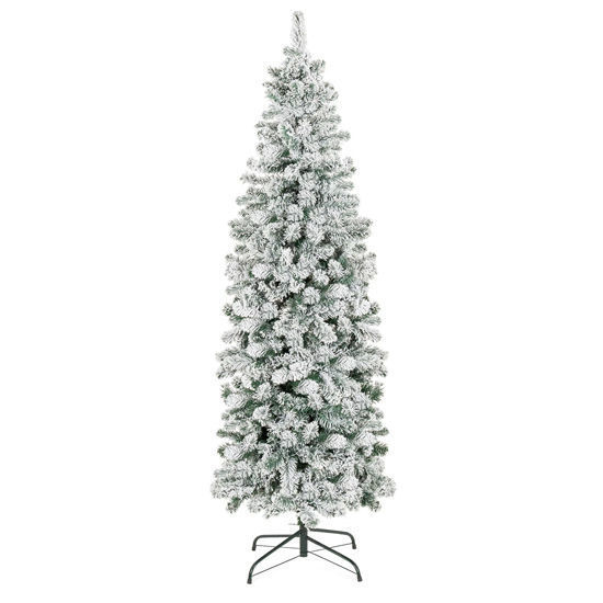 Picture of Xmas Tree Slim Snow - 5ft