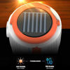 Picture of Portable Solar Lamp + Mobile Charge + Warning Light 5 Modes HN-F028 (White)