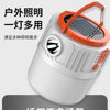 Picture of Portable Solar Lamp + Mobile Charge + Warning Light 5 Modes HN-F028 (White)