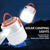 Picture of Portable Solar Lamp + Mobile Charge + Warning Light 5 Modes HN-F028 (White)