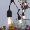 Picture of Hanging Outdoor Festoon Light Bulbs (15 Mts / 10 Led Filament Bulbs)