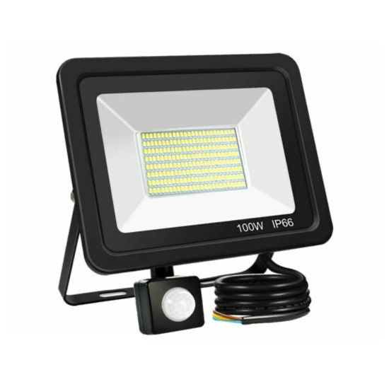 Picture of Led Flood Light 50W with PIR Sensor (Warm White)