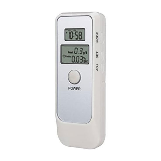 Picture of Digital Alcohol Tester With LCD Clock