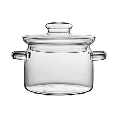Picture of Glass Cooking Pot with Lid (2500mL)