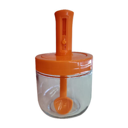 Picture of Glass Container with adjustable spoon