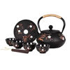 Picture of Teapot, Stand, Handle & 4 Cups - Bird Design