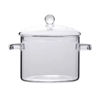 Picture of Glass Cooking Pot With Lid - 1,500ml