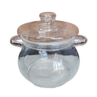 Picture of Glass Cooking Pot With Lid - 2,000ml