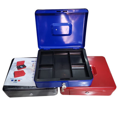 Picture of Cash Box W/Lock & Coin Tray (300 x 240 x 90mm)