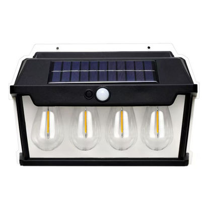 Picture of Solar Filament 4 Bulb Style 50W - 999-4 (3 Modes / Warm White)