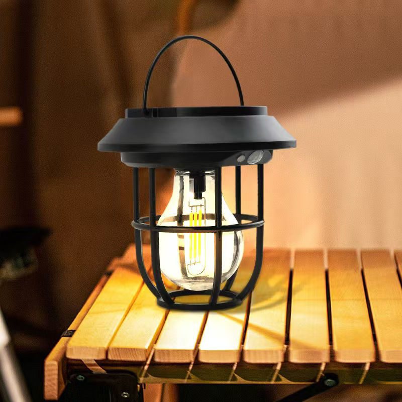 AFC Trading. Solar Vintage Filament Bulb Ceiling/Hanging Light