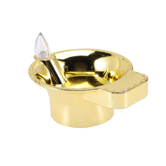 AFC Trading. Diya Led Light Gold (Battery)